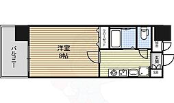 ベル池下 1Kの間取図画像