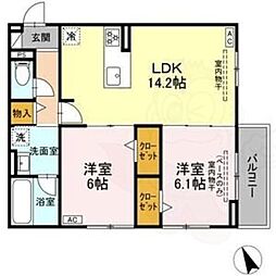 セレスティア唐山町 3階/-