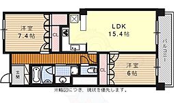 プライムメゾン御器所 2LDKの間取図画像