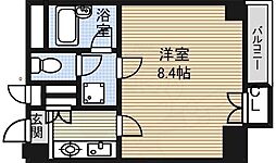 パックス今池 1Kの間取図画像