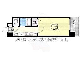 ミヨシハイツ 1Kの間取図画像