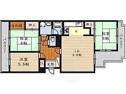 アビタシオンナルセ 2階/-