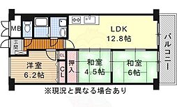 ライオンズマンション八事ガーデン壱番館 3LDKの間取図画像