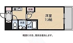 アーデン上社 1Kの間取図画像