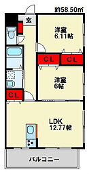 パティナ足立 2階