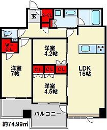 グランドメゾンガーデンシティ小倉 20階