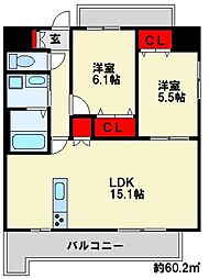 北九州都市モノレール小倉線 香春口三萩野駅 徒歩7分