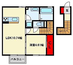 D-room片野新町 2階