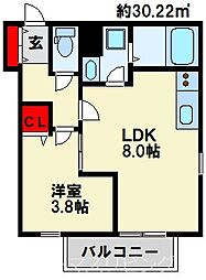 フロール・ド・セレッソII 1階