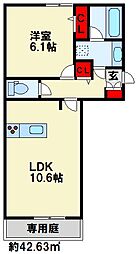 Nest Piece原町 1階/102