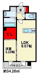 JR日豊本線 南小倉駅 徒歩4分 4階/-