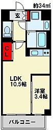 仮称)若富士町マンション 2階/202
