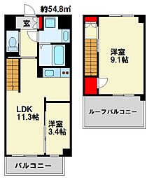 仮称)若富士町マンション 9階