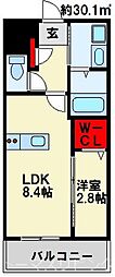 レジェンド紺屋町II 8階