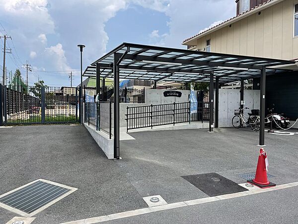 保育園　家の前