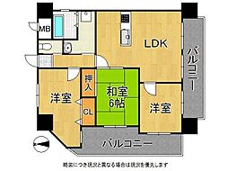 間取図画像 3LDK