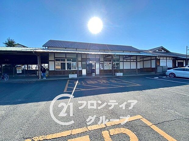 JR桜井線　「畝傍駅」 1360m