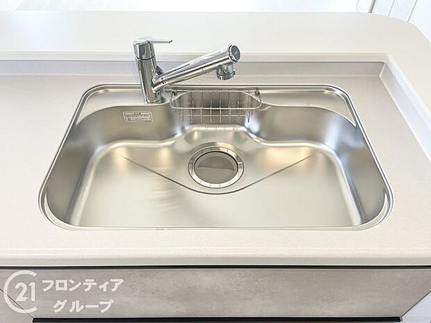 ワイドシンクなので家族が増えても洗い物楽々です