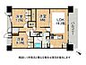 間取り：プライバシーを考慮した3LDKの間取りは、各部屋が独立しており、静かな環境を提供します。