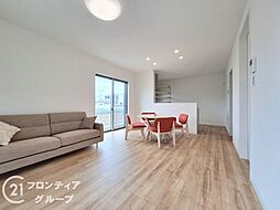 大和高田市大字田井　新築一戸建て　5号棟 2LDKのリビング/ダイニング