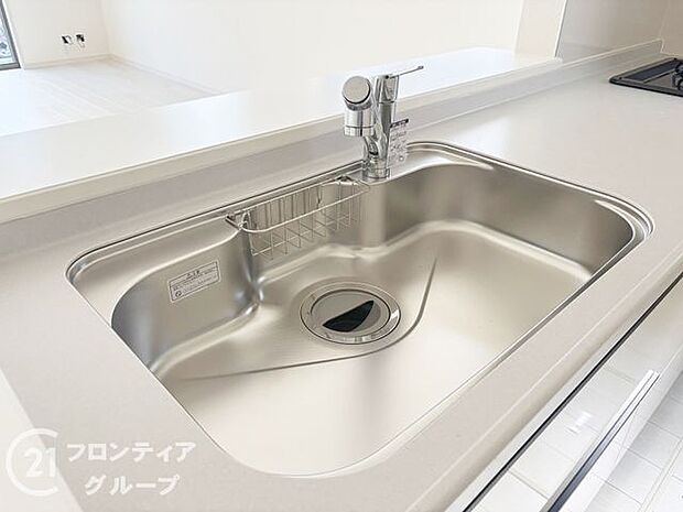 ワイドシンクなので家族が増えても洗い物楽々です