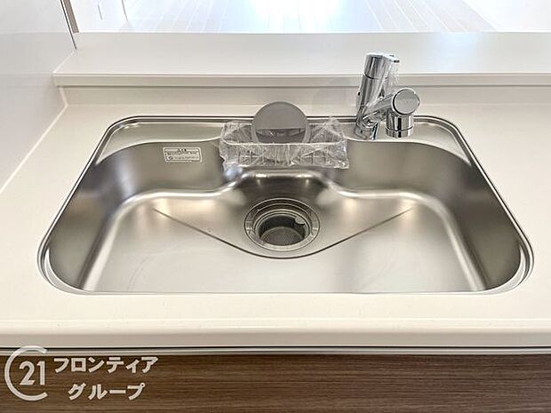 ワイドシンクなので家族が増えても洗い物楽々です