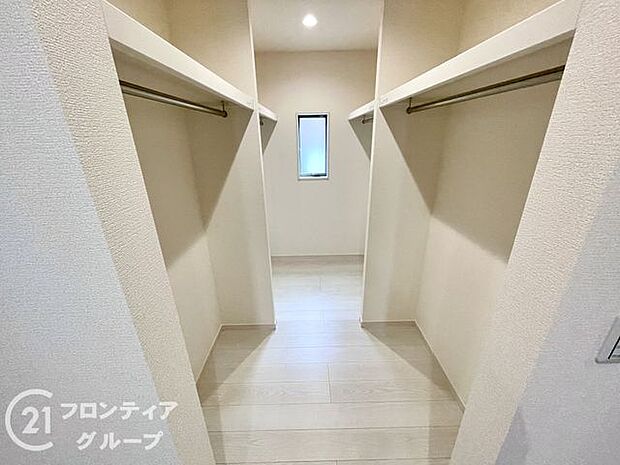 充実した収納スペースなので、お子様が大きくなって、荷物が増えてもたっぷり収納しておけますね