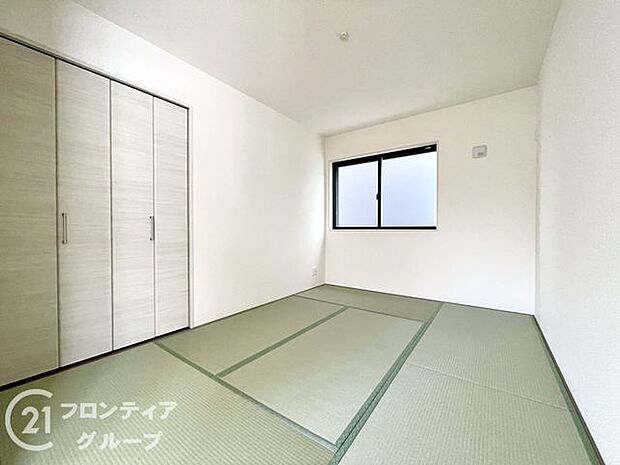 い草香る畳スペースは、使い方色々!客室やお布団で寝るときにぴったりの空間ですね。