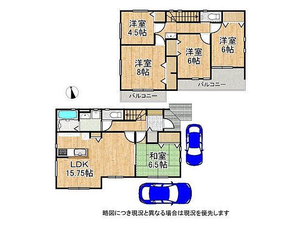 戸建て住宅の間取りは、家族全員が快適に過ごせるように設計されています。広々としたリビングや収納スペースを確保し、機能性を重視した配置。生活動線もスムーズで、日常の便利さをサポートします。