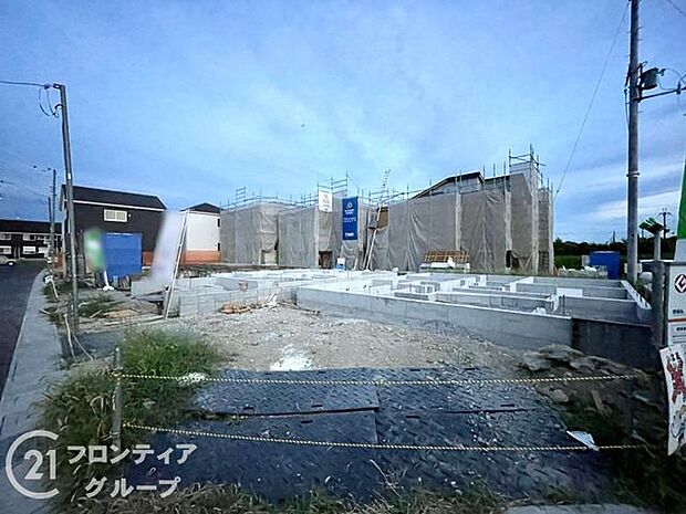 現地写真更新！現地の説明はもちろん、モデルハウスご見学も可能！同社施工物件をご見学していただきますので、実際に使用される設備やお家の雰囲気などをご確認ください