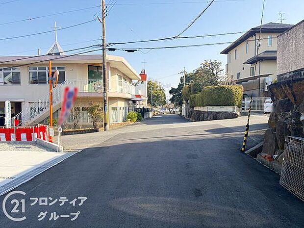 現地写真更新!現地ご案内とともに住宅ローンのご相談も承ります!実際の道路幅や雰囲気は、ぜひ一緒に現地で確認いたしましょう