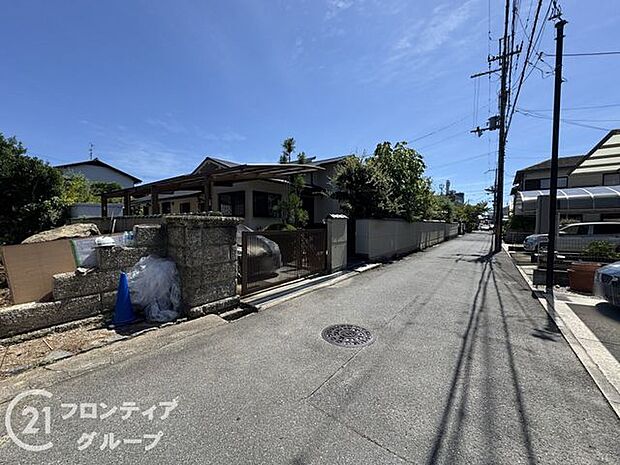 現地写真更新！現地ご案内とともに住宅ローンのご相談も承ります！実際の道路幅や雰囲気は、ぜひ一緒に現地で確認いたしましょう