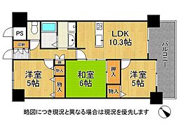間取図画像 3LDK