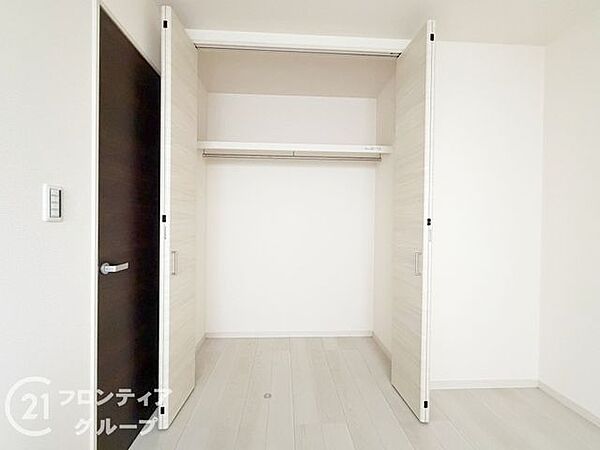 充実した収納スペースなので、お子様が大きくなって、荷物が増えてもたっぷり収納しておけますね