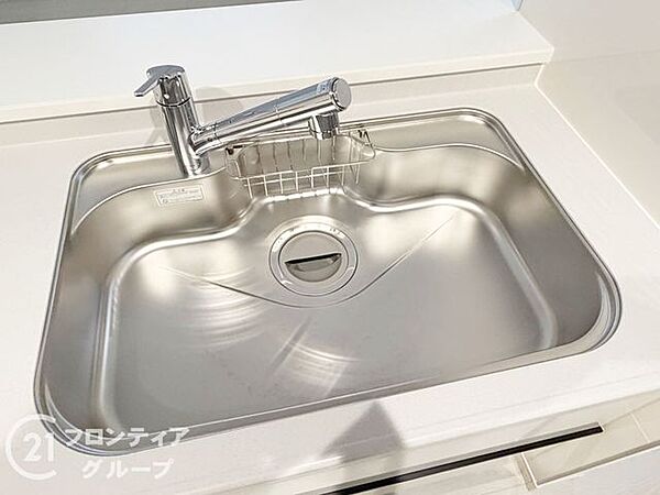 ワイドシンクなので家族が増えても洗い物楽々です