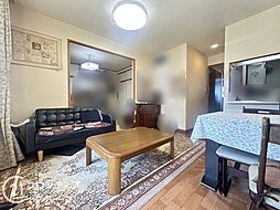 木津かぶと台団地13号棟　中古マンション 3LDKのリビング/ダイニング