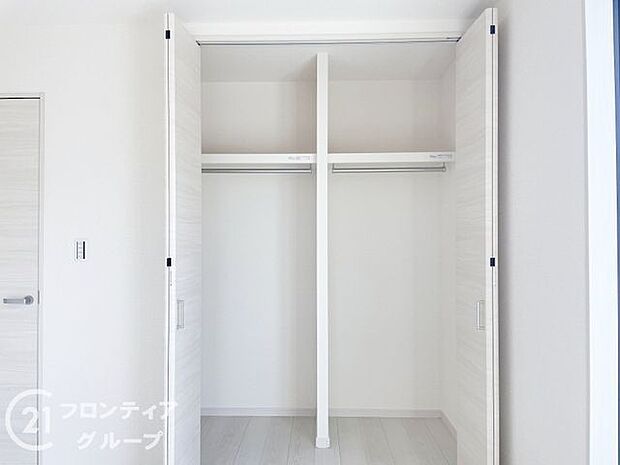 充実した収納スペースなので、お子様が大きくなって、荷物が増えてもたっぷり収納しておけますね