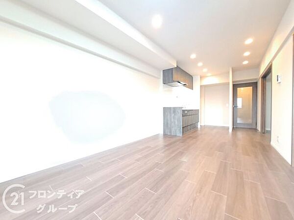 オープンな空間が、広々とした印象を与えます。