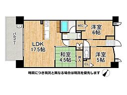ピアッツァコート平城山 3LDKの間取図画像