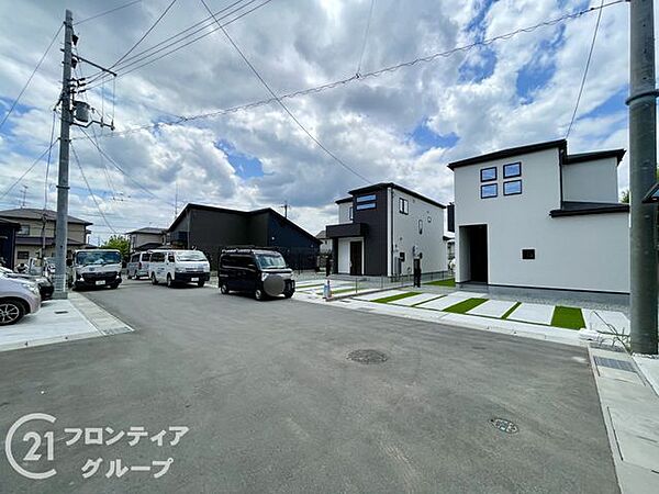 前道の様子です！