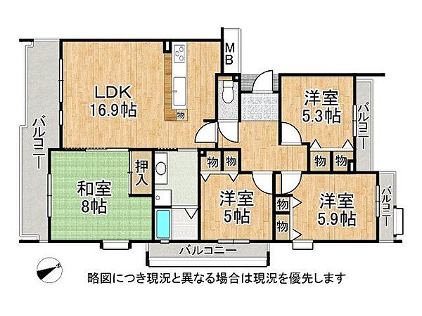 間取り：329000142333
