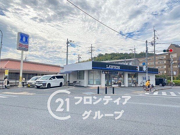 ローソン田辺同志社前店 徒歩7分。 490m