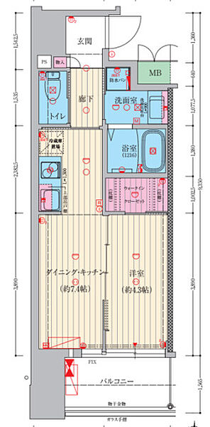 同じ建物の物件間取り写真 - ID:227084880138