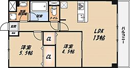 間取図画像 1SLDK