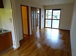 サニーサイド山崎 1階2LDKのリビング/ダイニング