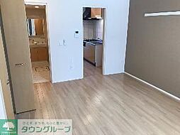 サニーオリーブ（越生町上野東アパート新築工事） 1階1LDKのリビング/ダイニング