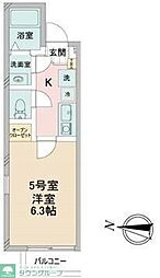 間取図画像 1K