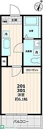 AXIS Hanno 1Kの間取図画像