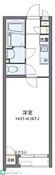 クレイノティアラ 1Kの間取図画像