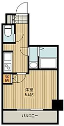 Grado新所沢 1Kの間取図画像